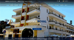 Desktop Screenshot of hotelroyalvasto.com